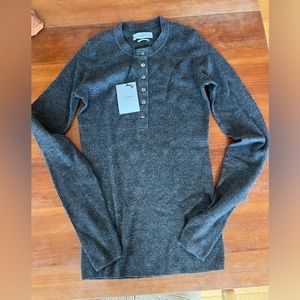 Isabelle Marant Etoile - Henley button sweater top